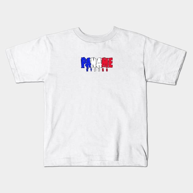 Paname Ryders French Squad Kids T-Shirt by Xavi Biker